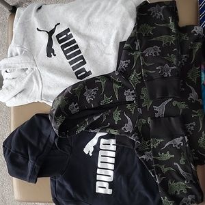 Lot of Boys Sweatshirts-size 8 and 1 small size 12